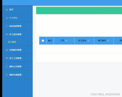 python vue企業員工辦公自動化管理系統b5vlg