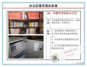 現場管理 工廠辦公區域現場可視化管理標準